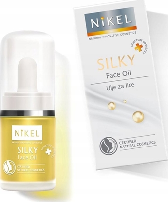 Attēls no Nikel NIKEL, SILKY, olejek do twarzy Immortelle,  buteleczka 15 ml
