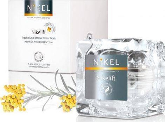 Picture of Nikel Nikelift Przeciwzmarszczkowy krem z Pomaracz, kwiatem Immortelle, olejkiem sezamowym i wit. E, 50ml