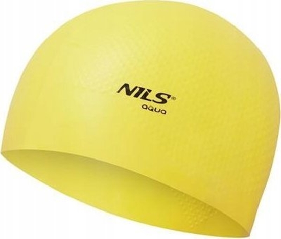 Изображение Nils Extreme NQC JEDNOKOLOROWY ÓTY CZEPEK SILIKONOWY DOTS NILS AQUA