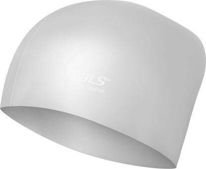 Изображение Nils Extreme NQC JEDNOKOLOROWY SZARY CZEPEK SILIKONOWY DO DUGICH WOSÓW NILS AQUA