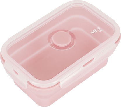 Изображение NILS NC4105 POJEMNIK LUNCHBOX SKADANY RÓOWY 500 ML