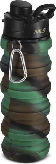 Изображение NILS NC4106 BIDON SILIKONOWY SKADANY 500 ML ZIELONY