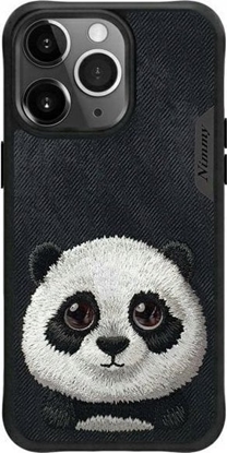 Attēls no Nimmy case iPhone 15 Pro Max 6.7" black/black Big Eyed Pet 2.0 Panda
