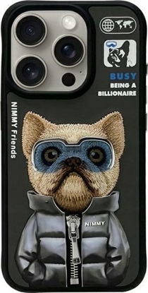 Attēls no Nimmy iPhone 15 Pro 6.1" Case Black Cool&Cute 2.0 Dog