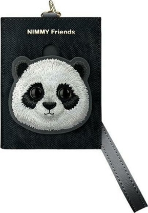 Picture of Nimmy portfel na karty czarny/black Big Eyed Pet 2.0 Cat