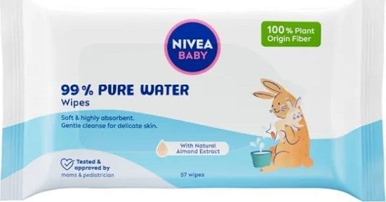 Picture of Nivea Chusteczki nawilane 99% Pure Water 1x57 szt.