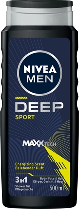 Picture of Nivea MEN el pod prysznic 3w1 Deep Sport 500 ml