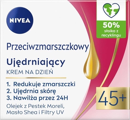 Picture of Nivea Przeciwzmarszczkowy+ ujdrniajcy krem na noc 45+ 50ml