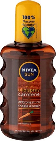 Изображение Nivea Sun Carotene Oil Spray Preparat do opalania ciaa 200ml