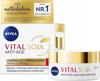 Picture of Nivea Vital Soja Anti-Age Ujdrniajcy krem na dzie do skóry dojrzaej SPF 30 50ml