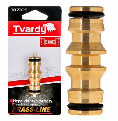 Picture of Nypel do szybkozczy BRASS-LINE (10/80)