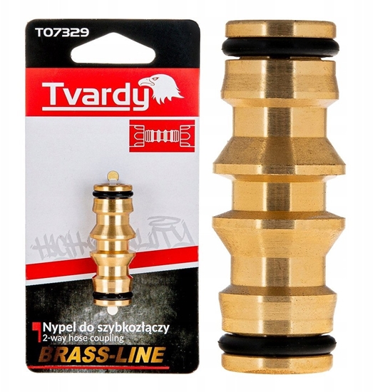 Picture of Nypel do szybkozczy BRASS-LINE (10/80)