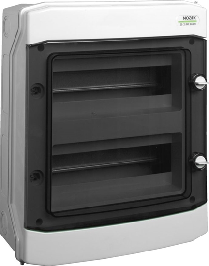 Picture of Noark Rozdzielnica N/T 2x12 hermetyczna IP65 N+PE PHS 24T 101495