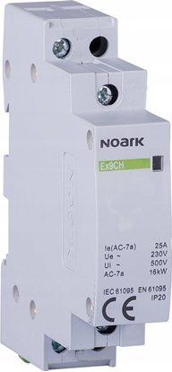 Picture of Noark Stycznik instalacyjny Noark 107017 Ex9CH25 02 230V 50/60Hz