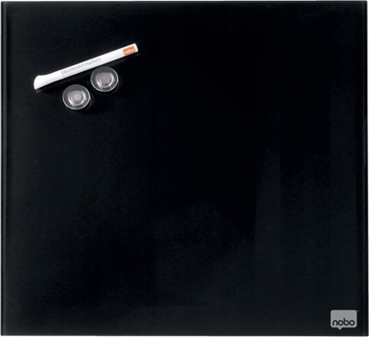 Picture of Nobo Tablica szkl Nobo Diamond 300x300 czarna