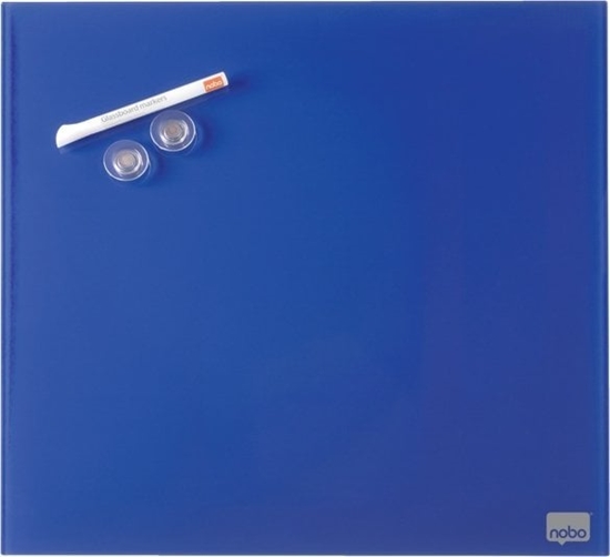 Picture of Nobo Tablica szkl Nobo Diamond 450x450 niebie