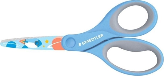 Изображение Noyczki Noris dla dzieci 14 cm kolorowy nadruk blister Staedtler