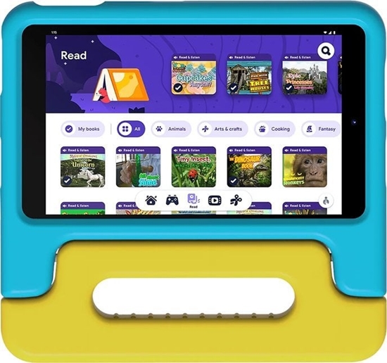 Picture of Nokia Tab T10 Kids Cover yellow cyan