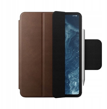 Attēls no Nomad Leather Folio, brown Nomad leather - iPad Pro 11" M4