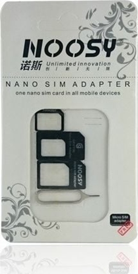 Изображение NOOSY Adapter SIM 3w1 + kluczyk (3981)
