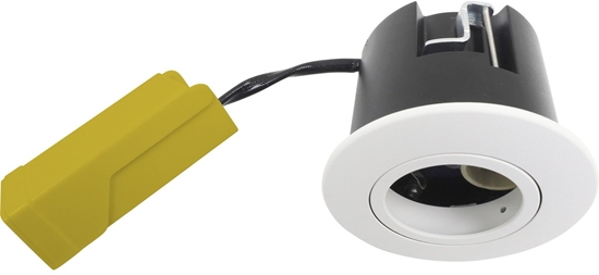 Picture of NORDTRONIC Quick Install G2, GU10, rund, mat hvid, inden- og udendørs brug