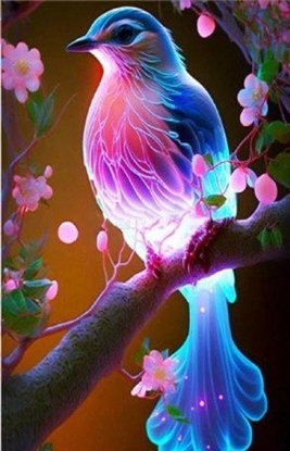 Picture of Norimpex Diamentowa mozaika Ptak magiczny wieccy 30x40cm 2000396