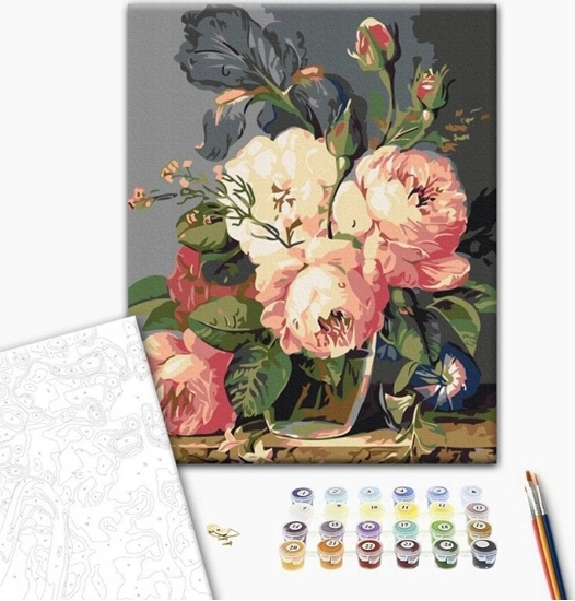 Picture of Norimpex Malowanie po numerach BRUSHME, 40x50 cm, lato w martwej naturze, 1 szt.