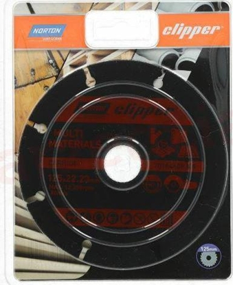 Изображение Norton Clipper Tarcza przecinajca TCT ANGLEGRINDER MULTIMATERIAL 125x22.2