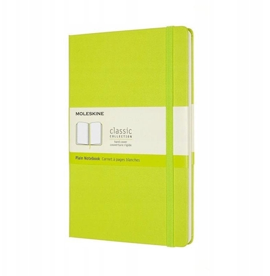 Picture of Notes MOLESKINE Classic L (13x21cm), gadki, twarda oprawa, 240 stron, lemon green