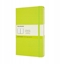 Изображение Notes MOLESKINE Classic L (13x21cm), gadki, twarda oprawa, 240 stron, lemon green