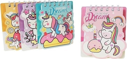 Изображение Notes na spirali Jednoroec MIX