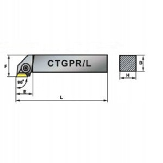 Picture of NOZ TOK SKL.CTGPR 2525-16