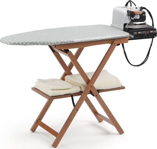 Изображение NPC Polska Arredamenti Deska do prasowania do domu ASTIR 135x87x45 cm brzowa