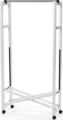 Attēls no NPC Polska Arredamenti Stojak na ubrania do domu GIULIUS 160x78x31 cm biay