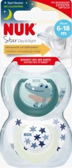 Picture of NUK NUK SMOCZEK USP 2EL 6-18M D&N CROCO 10176290 1/6