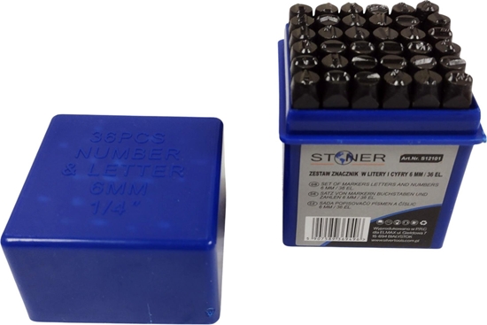 Picture of NUMERATOR ZESTAW 36el   6mm   SILVER