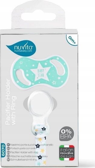 Изображение Nuvita Nuvita, Zawieszka do smoczka, Zielona