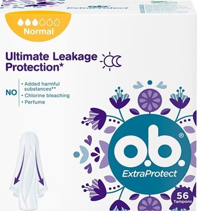 Picture of O.B O.B. ExtraProtect Normal Tampony 56 sztuk