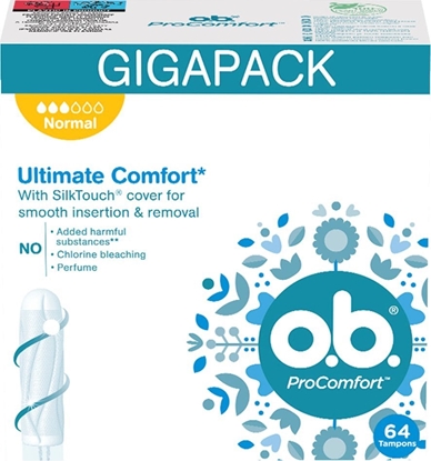 Picture of O.B O.B. ProComfort Normal Tampony 64 sztuki