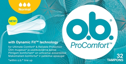 Picture of O.B Tamponai O.B. Pro Comfort Normal 32 vnt.