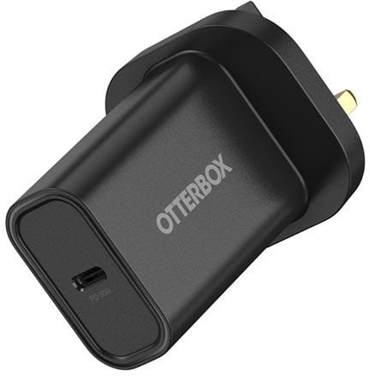 Picture of OB STANDARD UK WALL CHARGER 30W/- 1X USB-C 30W USB-PD BLACK - PR