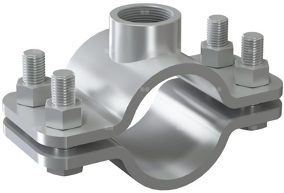 Attēls no Obejma masywna punktu staego PSF 125 z przyczem M20 (139-141)