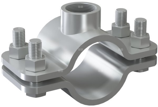 Picture of Obejma masywna punktu staego PSF 125 z przyczem M20 (139-141)