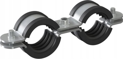 Attēls no Obejma podwójna UDG z okadzin 1 (31-34mm) BK M8 ocynk