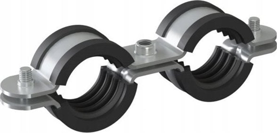 Picture of Obejma podwójna UDG z okadzin 1 (31-34mm) BK M8 ocynk