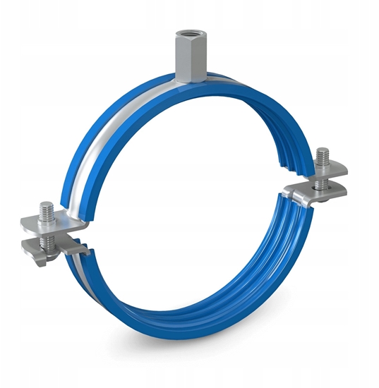 Picture of Obejma pojedyncza UWX z izolacj 80 BK M8/M10