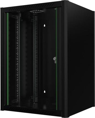 Изображение Obudowa serwerowa Lanview Lanview RWM16U56BL stojak 16U Szafa wiszca Czarny