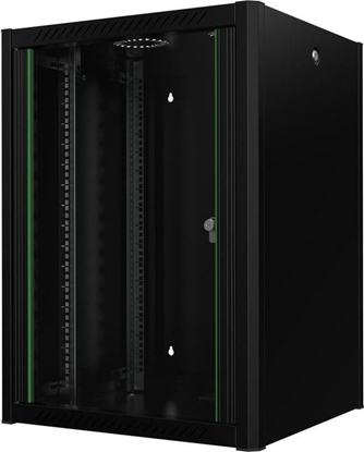 Изображение Obudowa serwerowa Lanview Lanview RWP16U56BL stojak 16U Szafa wiszca Czarny
