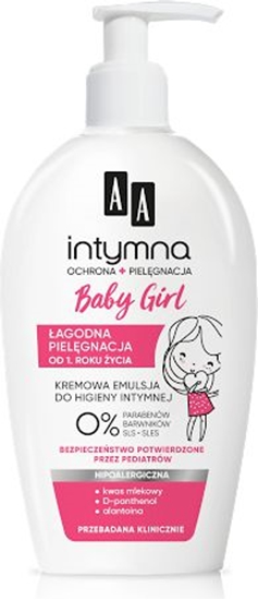 Picture of OCEANIC AA Intymna Kremowa Emulsja do higieny intymnej Baby Girl 300ml