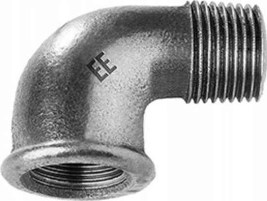 Picture of ODLEWNIA Kolano redukcyjne ocynk WZ DN20xDN15 3/4x1/2